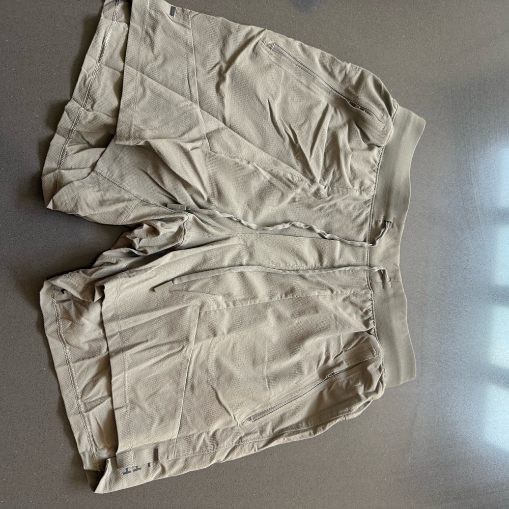 lululemon athletica Men's Athletic Shorts in Beige